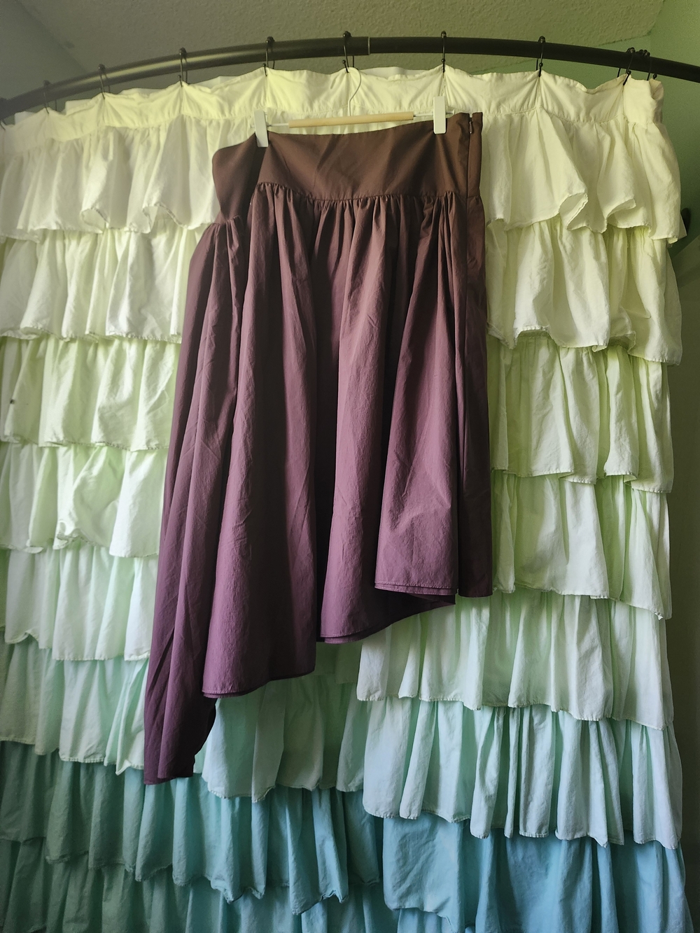 H&M Asymmetrical Wine-Purple Women’s Skirt